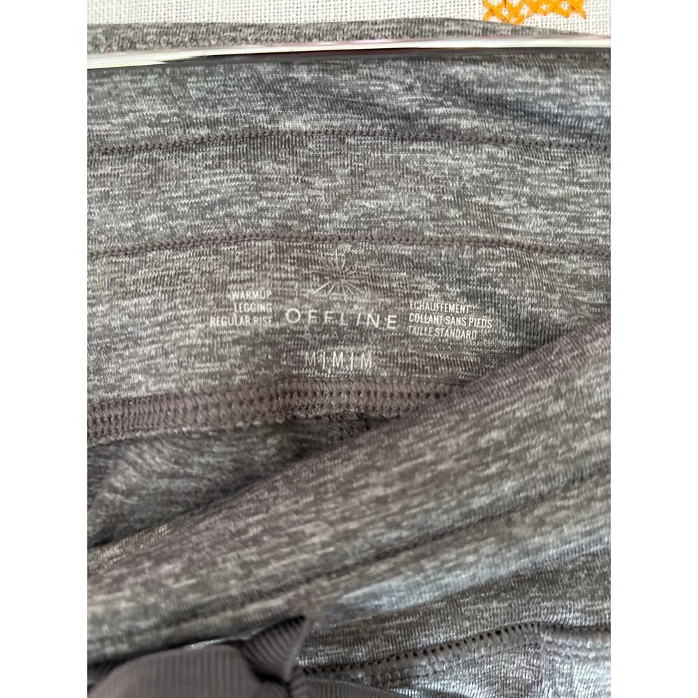 OFFLINE By Aerie Warmup Drawcord Legging in Medium Heather Gray size M - Picture 4 of 4